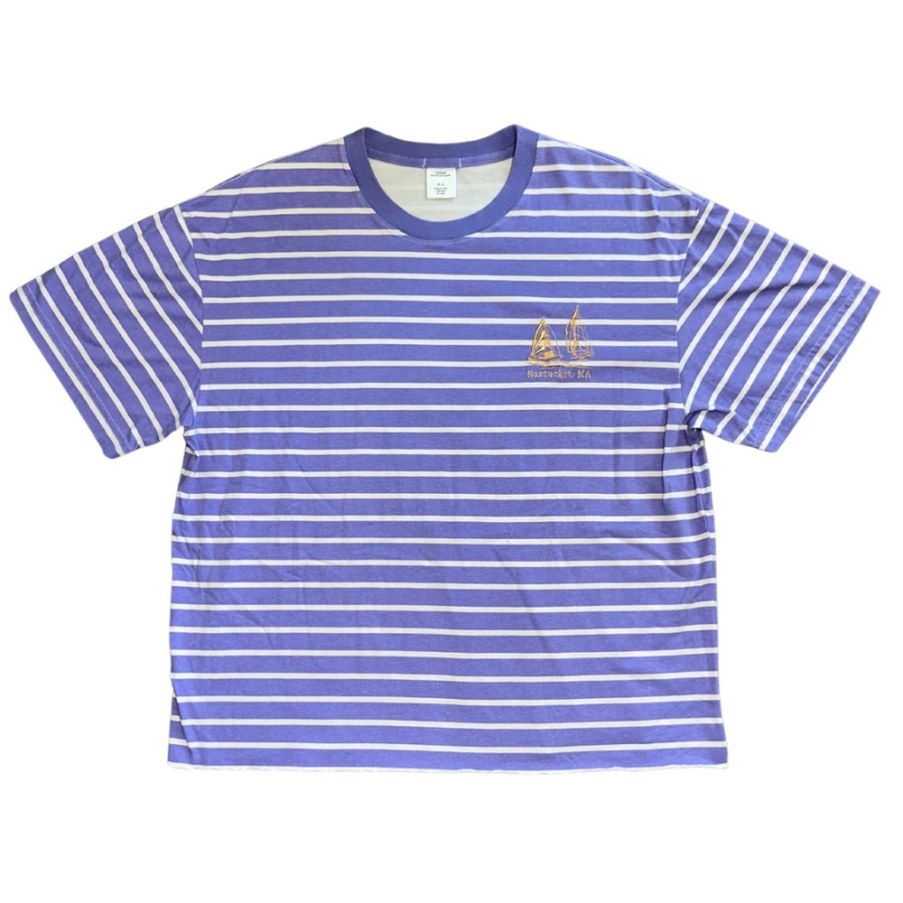 Cropped UO Striped Tee